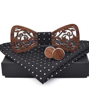 Bow tie and scarf set